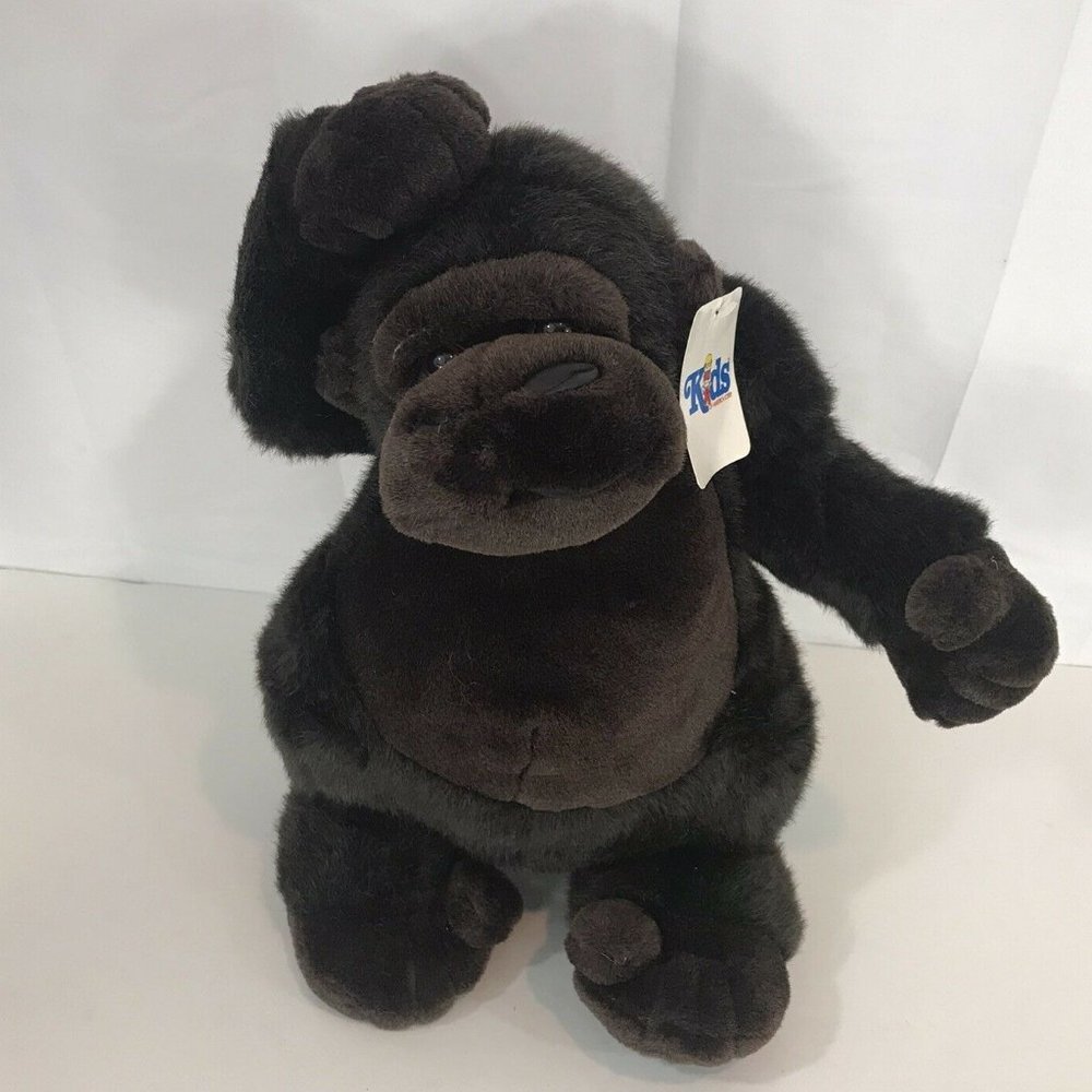 Kids of America Corp Gorilla Plush NOS Vintage 13"